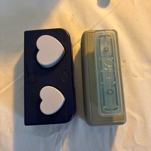 Creative Memories mini heart and star punches